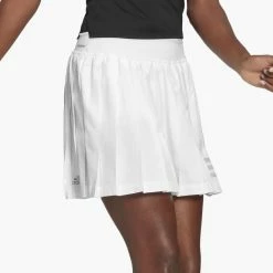 Adidas Women's Club Pleated Skort - White -Court Legends Store 4 67689