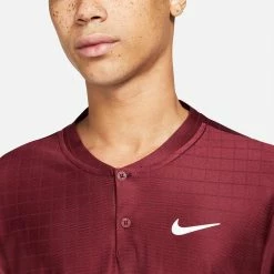 Nike Men's Advantage Polo - Dark Beetroot -Court Legends Store 4 71110