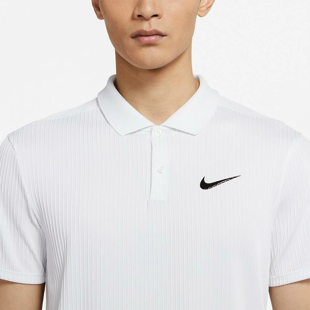 Nike Men's Advantage Slam Polo - London - White 4 Nike Men's Advantage Slam Polo - London - White - Image 4