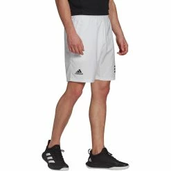 Adidas Men's Club 3-Stripes Short - White -Court Legends Store 4 71813