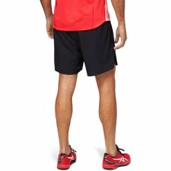 Asics Men's Match 7" Short - Performance Black 7 Asics Men's Match 7" Short - Performance Black -Court Legends Store 4 72790