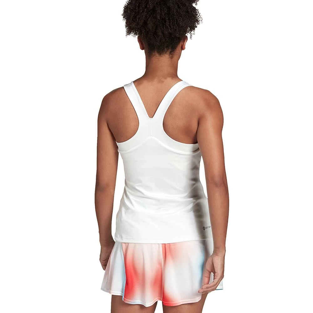 Adidas Women's Y Tank - White 4 Adidas Women's Y Tank - White - Image 4
