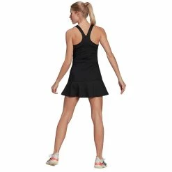 Adidas Women's Paris Y Back Dress - Black -Court Legends Store 4 76357