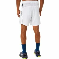 Asics Men's Match 7" Short - White 8 Asics Men's Match 7" Short - White -Court Legends Store 4 77319
