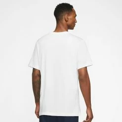 Nike Men's Seasonal Court Tee - White/Ashen Slate -Court Legends Store 4 78518
