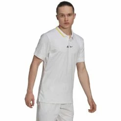 Adidas Men's London Freelift Polo - White 8 Adidas Men's London Freelift Polo - White -Court Legends Store 4 78665
