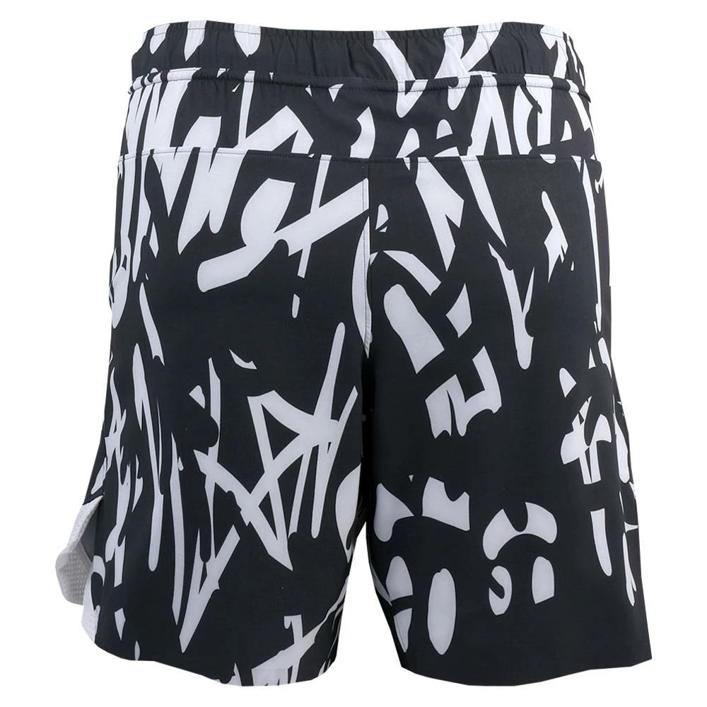 New Balance Men's Printed Tournament Short - Eclipse 4 New Balance Men's Printed Tournament Short - Eclipse - Image 4