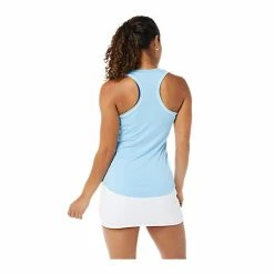 Asics Women's Court Piping Tank - Arctic Sky 8 Asics Women's Court Piping Tank - Arctic Sky -Court Legends Store 4 79403