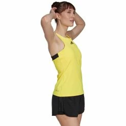 Adidas Women's Y-Tank - Beam Yellow/Black 8 Adidas Women's Y-Tank - Beam Yellow/Black -Court Legends Store 4 79784