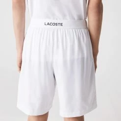 Lacoste Men's Sport Ultra-Light Short - White 8 Lacoste Men's Sport Ultra-Light Short - White -Court Legends Store 4 80007