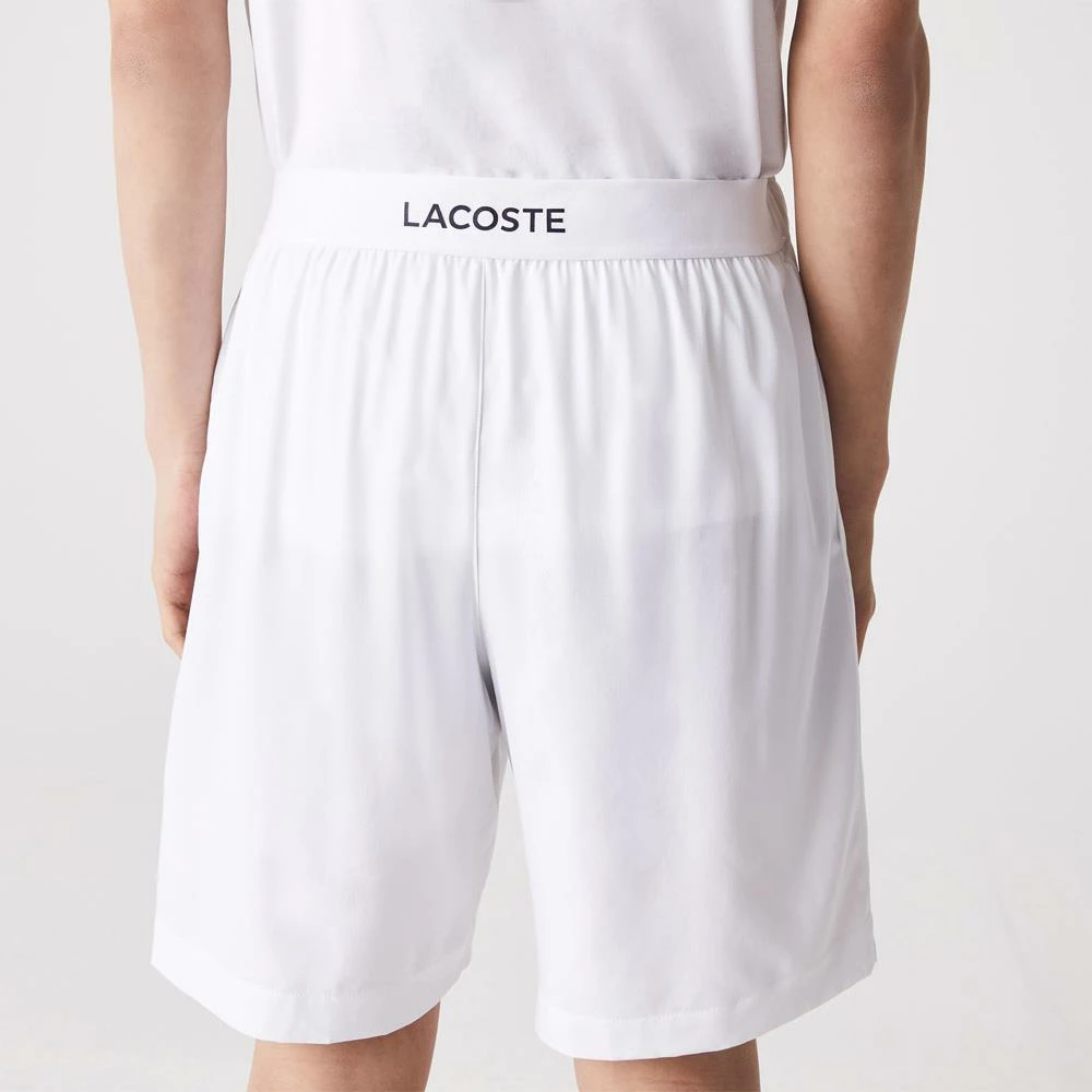Lacoste Men's Sport Ultra-Light Short - White 4 Lacoste Men's Sport Ultra-Light Short - White - Image 4