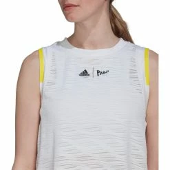Adidas Women's London Match Tank - Parley - White -Court Legends Store 4 80658