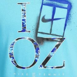 Nike Men's DriFit OZ Tee - Baltic Blue 7 Nike Men's DriFit OZ Tee - Baltic Blue -Court Legends Store 4 82836