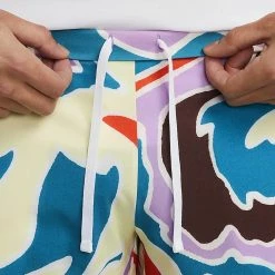 Nike Men's Slam Melbourne Short - White/Multi 7 Nike Men's Slam Melbourne Short - White/Multi -Court Legends Store 4 83291