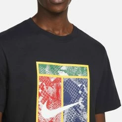 Nike Men's Heritage Tee - Black 7 Nike Men's Heritage Tee - Black -Court Legends Store 4 83296
