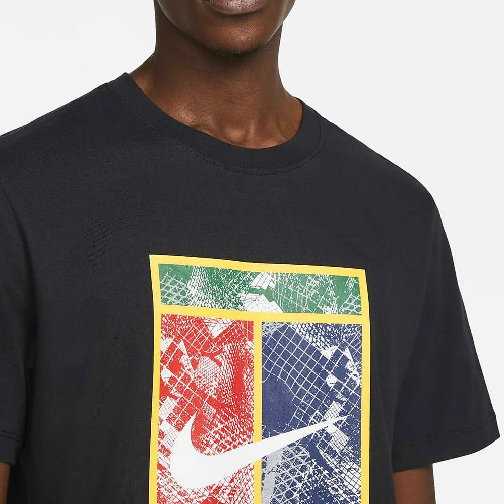 Nike Men's Heritage Tee - Black 4 Nike Men's Heritage Tee - Black - Image 4