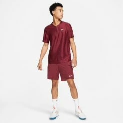 Nike Men's Advantage Polo - Dark Beetroot -Court Legends Store 5 71110