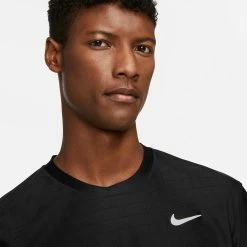 Nike Men's Advantage Top - Black -Court Legends Store 5 71115