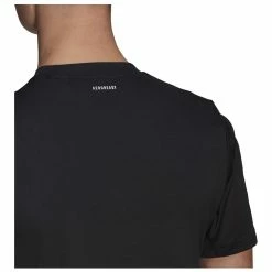 Adidas Men's Club 3 Stripes Tee - Black -Court Legends Store 5 71693