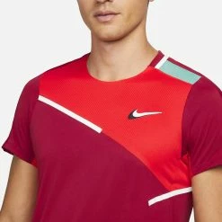 Nike Men's Slam Melbourne Shirt - Pomegranate -Court Legends Store 5 75075