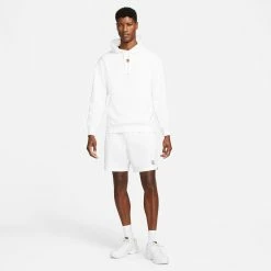 Nike Men's Heritage Hoody - White -Court Legends Store 5 77118