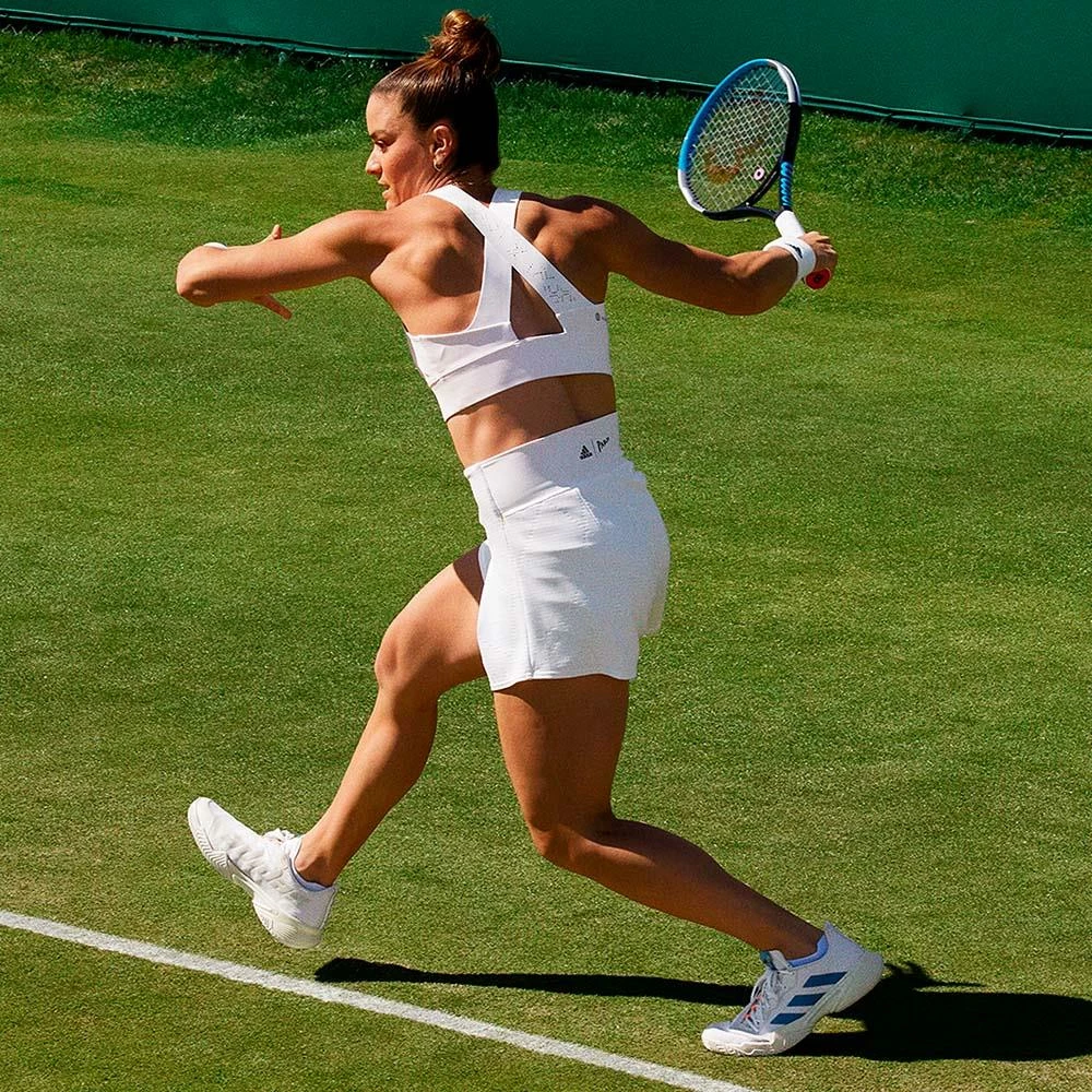 Adidas Women's London Short - Parley - White 5 Adidas Women's London Short - Parley - White - Image 5