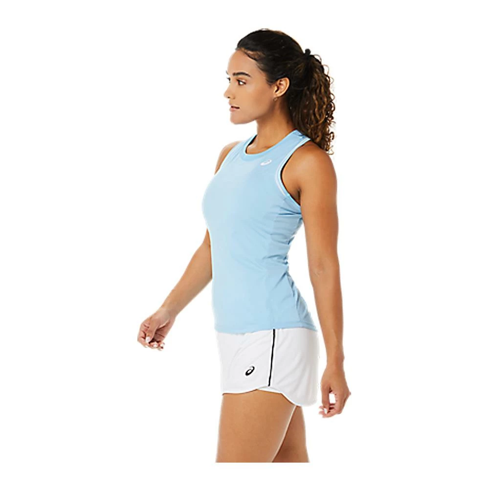 Asics Women's Court Piping Tank - Arctic Sky 5 Asics Women's Court Piping Tank - Arctic Sky - Image 5
