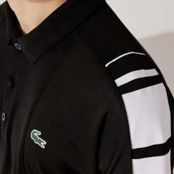 Lacoste Men's Sport Pique Polo - Black 9 Lacoste Men's Sport Pique Polo - Black -Court Legends Store 5 80014