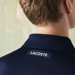 Lacoste Men's Sport Colour Block Pique Polo - Navy Blue/Purple 9 Lacoste Men's Sport Colour Block Pique Polo - Navy Blue/Purple -Court Legends Store 5 81357
