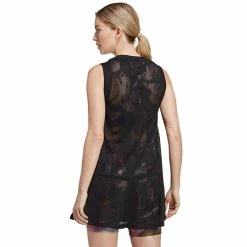 Adidas Women's Melbourne Dress - Black/Multicoloured -Court Legends Store 5 82444