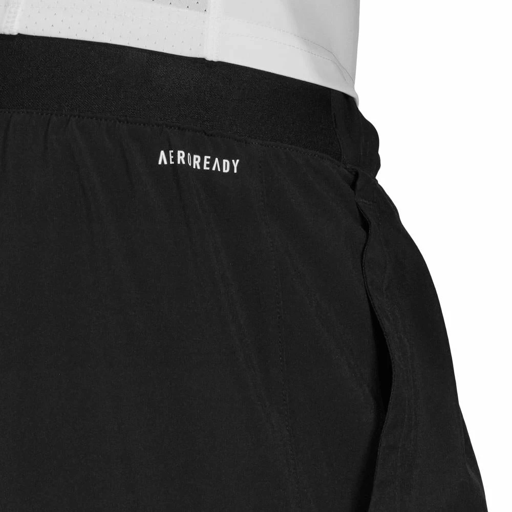 Adidas Men's Club 7" Short - Black 6 Adidas Men's Club 7" Short - Black - Image 6