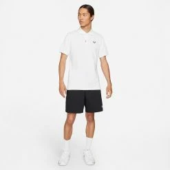 Nike Men's Rafa Slim Polo - White -Court Legends Store 6 72048