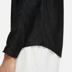 Nike Men's Advantage Longsleeve - Black -Court Legends Store 6 74330