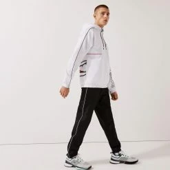 Lacoste Men's Sport Crocodile Tracksuit - White/Black 14 Lacoste Men's Sport Crocodile Tracksuit - White/Black -Court Legends Store 6 76474