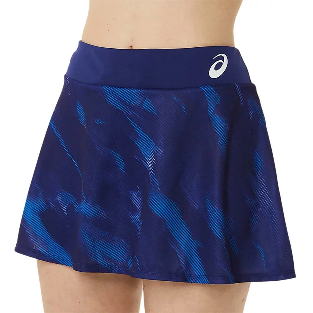 Asics Women's Match Graphic Skort - Dive Blue 6 Asics Women's Match Graphic Skort - Dive Blue - Image 6