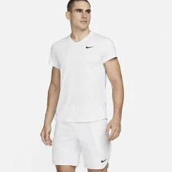 Nike Men's Advantage 9" Short - White -Court Legends Store 7 78890