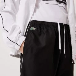 Lacoste Men's Sport Crocodile Tracksuit - White/Black 16 Lacoste Men's Sport Crocodile Tracksuit - White/Black -Court Legends Store 8 76474