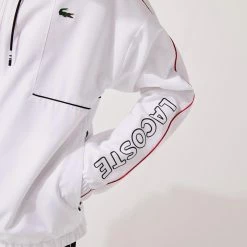 Lacoste Men's Sport Crocodile Tracksuit - White/Black 17 Lacoste Men's Sport Crocodile Tracksuit - White/Black -Court Legends Store 9 76474