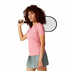 Asics Women's Match Short Sleeve - Peach Petal 7 Asics Women's Match Short Sleeve - Peach Petal -Court Legends Store f70383