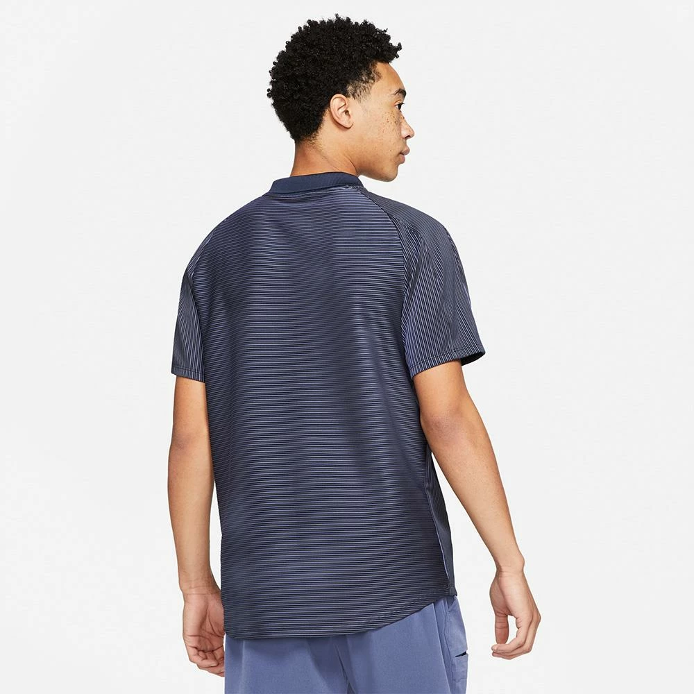 Nike Men's Advantage Slam Polo - Obsidian 3 Nike Men's Advantage Slam Polo - Obsidian - Image 3