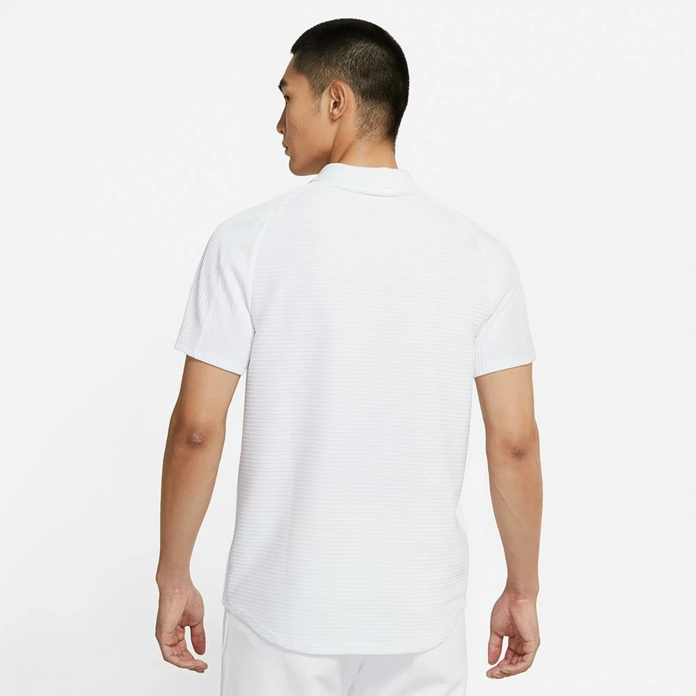 Nike Men's Advantage Slam Polo - London - White 3 Nike Men's Advantage Slam Polo - London - White - Image 3