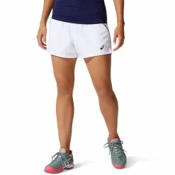 Asics Women's Court Shorts - White -Court Legends Store f72856