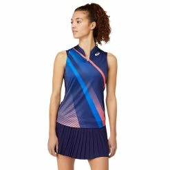 Asics Women's Match Graphic Tank - Peacoat -Court Legends Store f72868