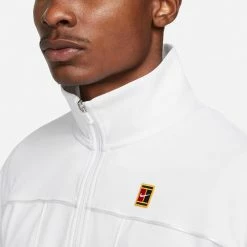 Nike Men's Heritage Jacket - White -Court Legends Store f75888