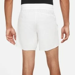 Nike Men's Rafa Advantage 7" Short - White -Court Legends Store f77429