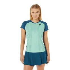 Asics Women's Match Actibreeze Tee - Oasis Green 6 Asics Women's Match Actibreeze Tee - Oasis Green -Court Legends Store f77828