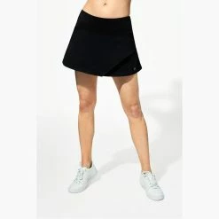 Eleven Women's Fly Skort - Black -Court Legends Store f78535