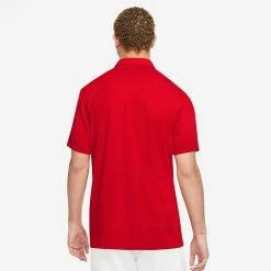 Nike Men's DriFit Solid Polo - University Red -Court Legends Store f78938