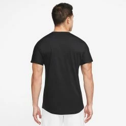 Nike Men's Slam London Shirt - Black -Court Legends Store f79108