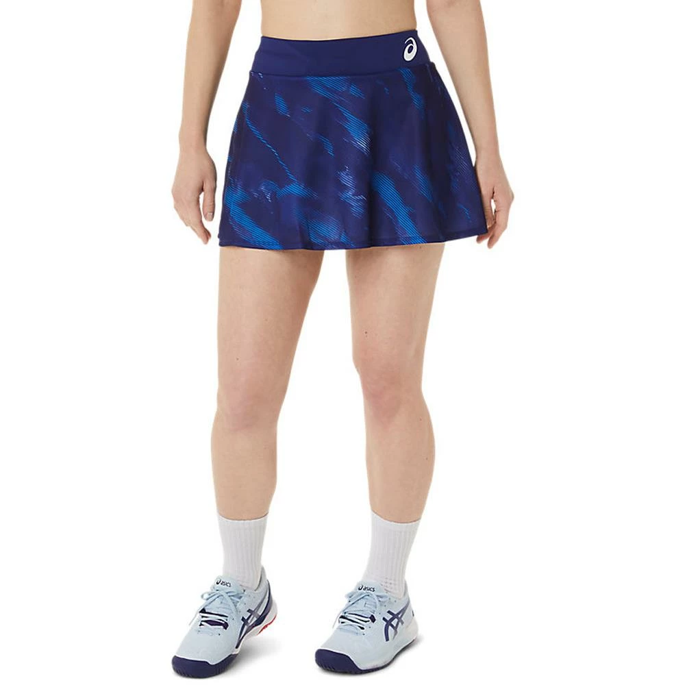 Asics Women's Match Graphic Skort - Dive Blue 3 Asics Women's Match Graphic Skort - Dive Blue - Image 3